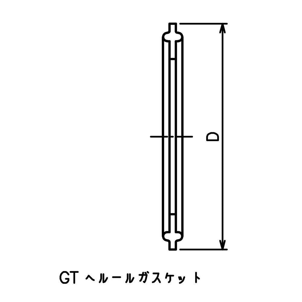 헤룰 가스켓(PTFE) 1.5S GT-PT-1.5S 1개