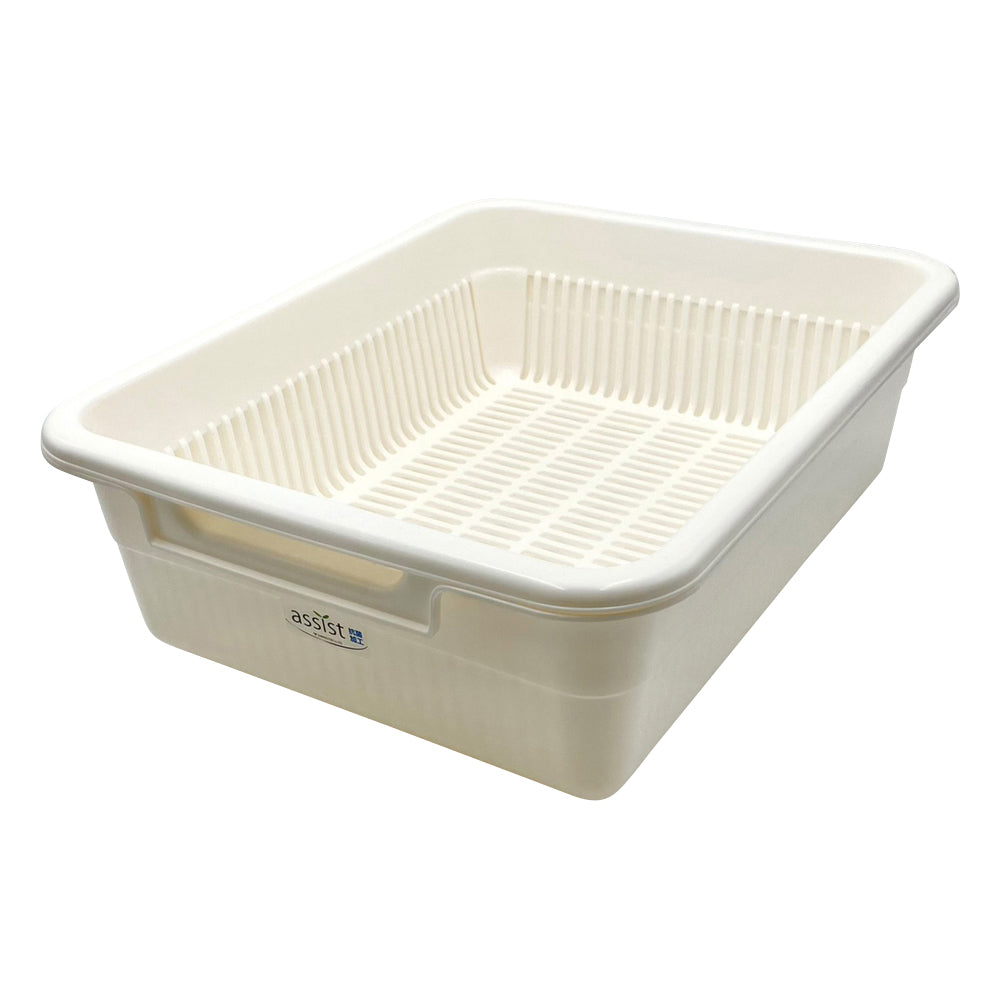 Dish drainer 475 x 375 x 155mm PP beige No.1 1pc
