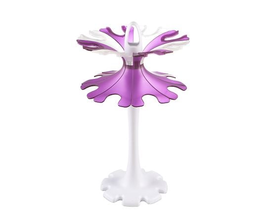 ピペットスタンド　紫・白　HS120481 1個