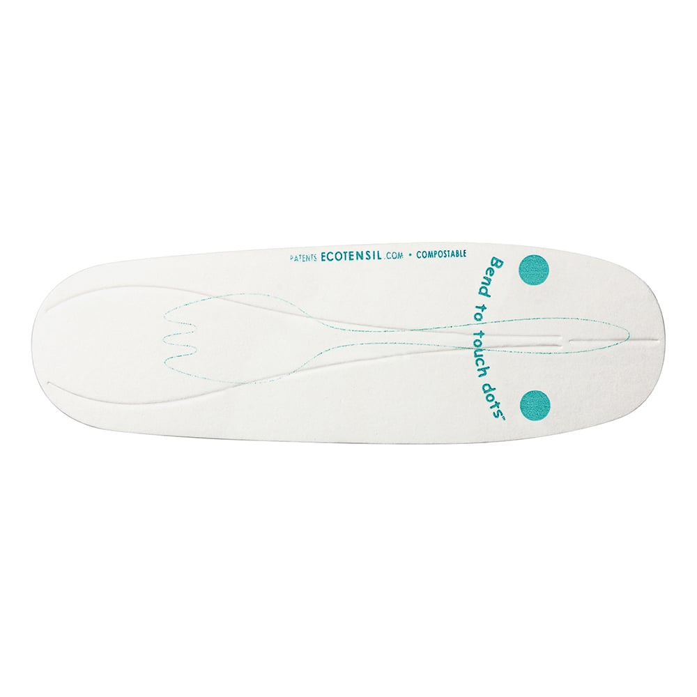 Disposable paper spoons (EcoTensil(R)) 1 bag (416 pieces) H36740-1040 1 bag (416 pieces)