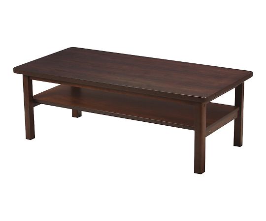 Reception center table, walnut, KVT-1260 WN, 1 unit