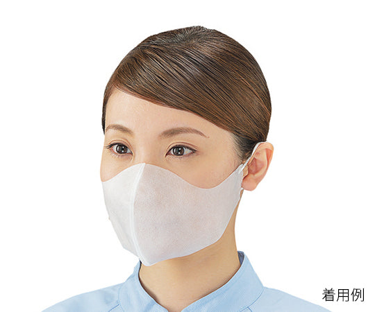 Easy-breath 3D mask, wide size to prevent hair from falling out, 1PLY, ear-hook type, 1 box (100 pieces) FM-703A 1 box (100 pieces)
