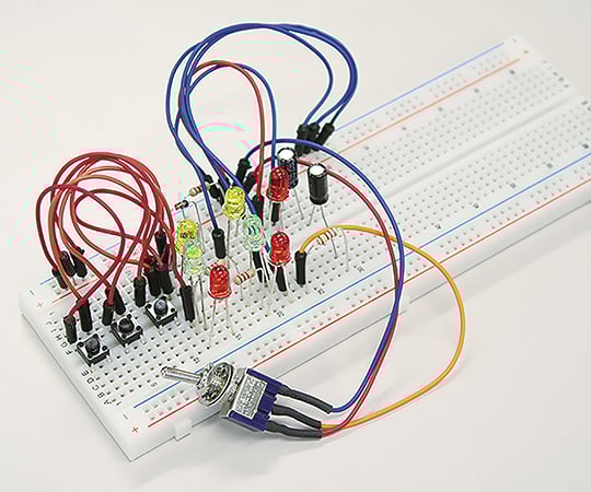 Let's play with electronic circuits (electronic circuit learning kit) Basics vol.2 ECB-200T 1 set
