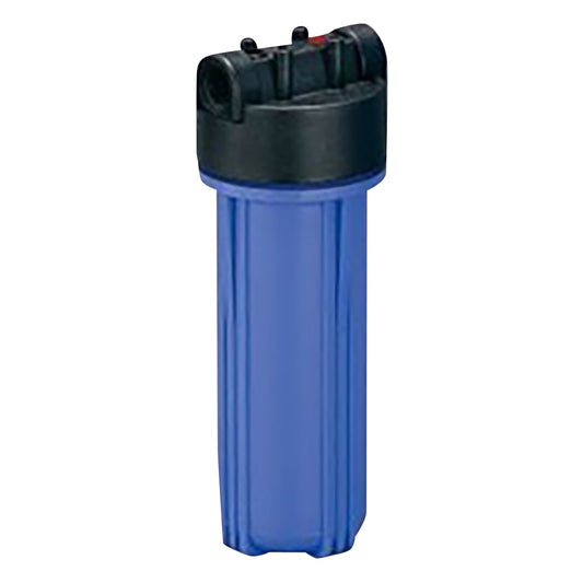 フィルターハウジング　250mm　青PP10"NPT3/4 1個