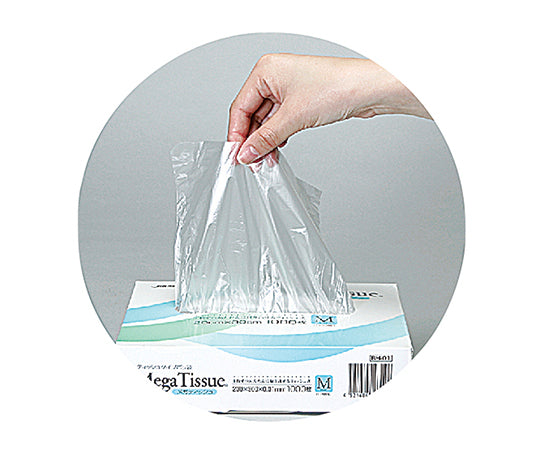 BOX Poly Bag Mega Tissue 230 x 340 x 0.01mm 1 Box (1000 Pieces) BH02 1 Box (1000 Pieces)
