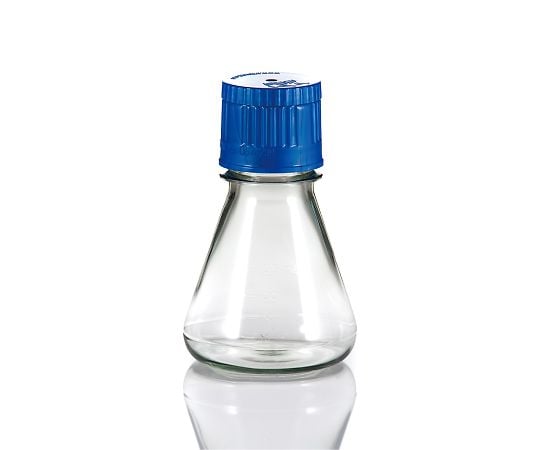 PC sterilized Erlenmeyer flask (autoclavable) flat bottom type 125mL 24 pieces FPC0125S 1 pack (24 pieces)
