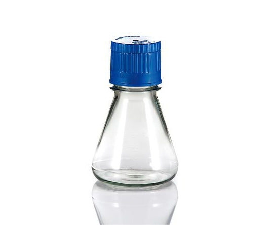 PC sterilized Erlenmeyer flask (autoclavable) flat bottom type 125mL 24 pieces FPC0125S 1 pack (24 pieces)