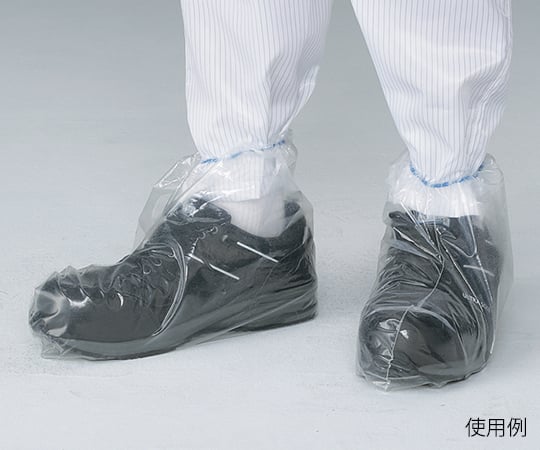 Anti-slip VR(TM) shoe covers, clear, 1 pair