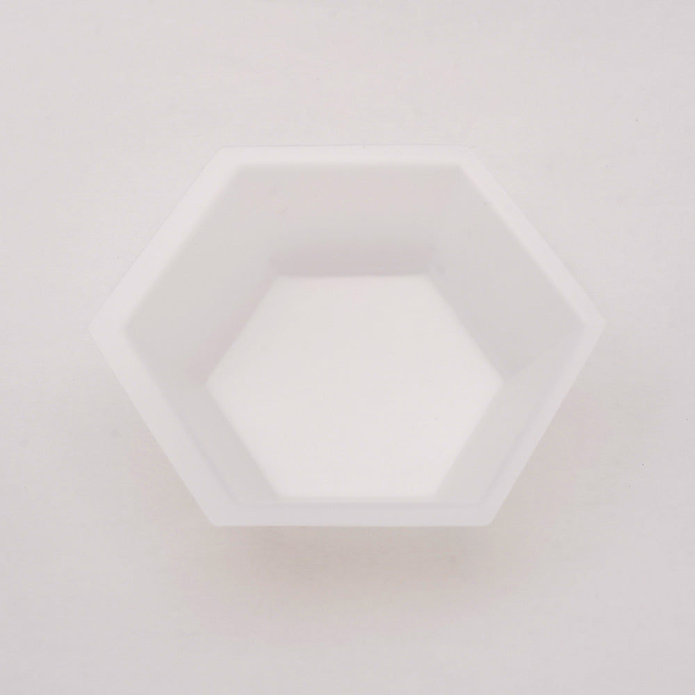 六角形PS計量皿（帯電防止）　500枚入　M 1袋(500枚入)