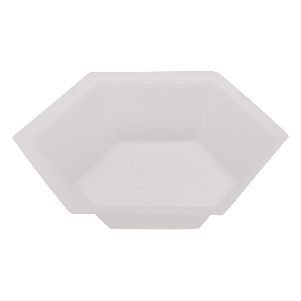 六角形PS計量皿（帯電防止）　500枚入　M 1袋(500枚入)