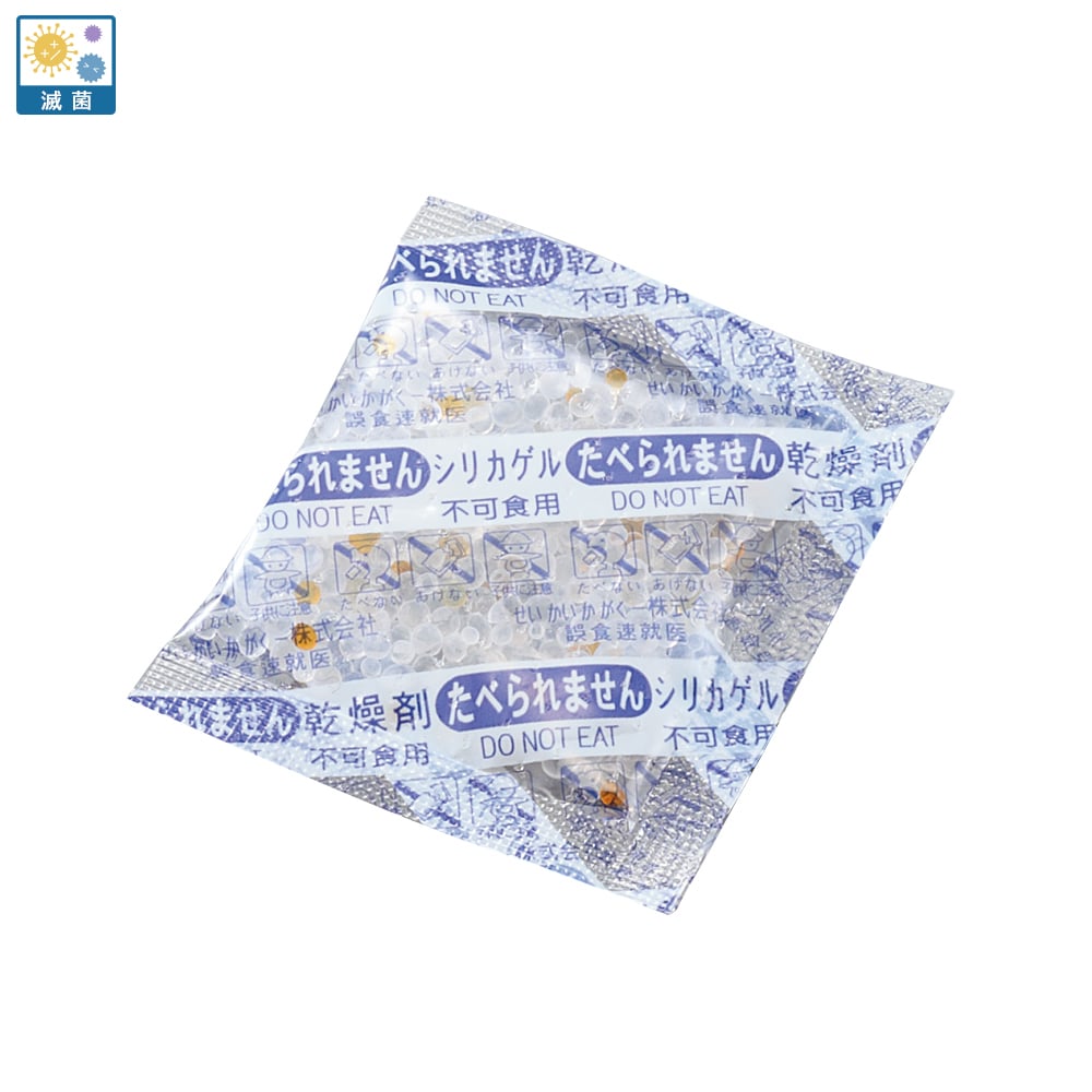 Silica gel (desiccant) 5g x 500 pieces, sterilized, 1 bag (500 pieces)