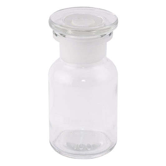 Wide-mouth reagent bottle, white, 100mL, 632414104100, 1 piece