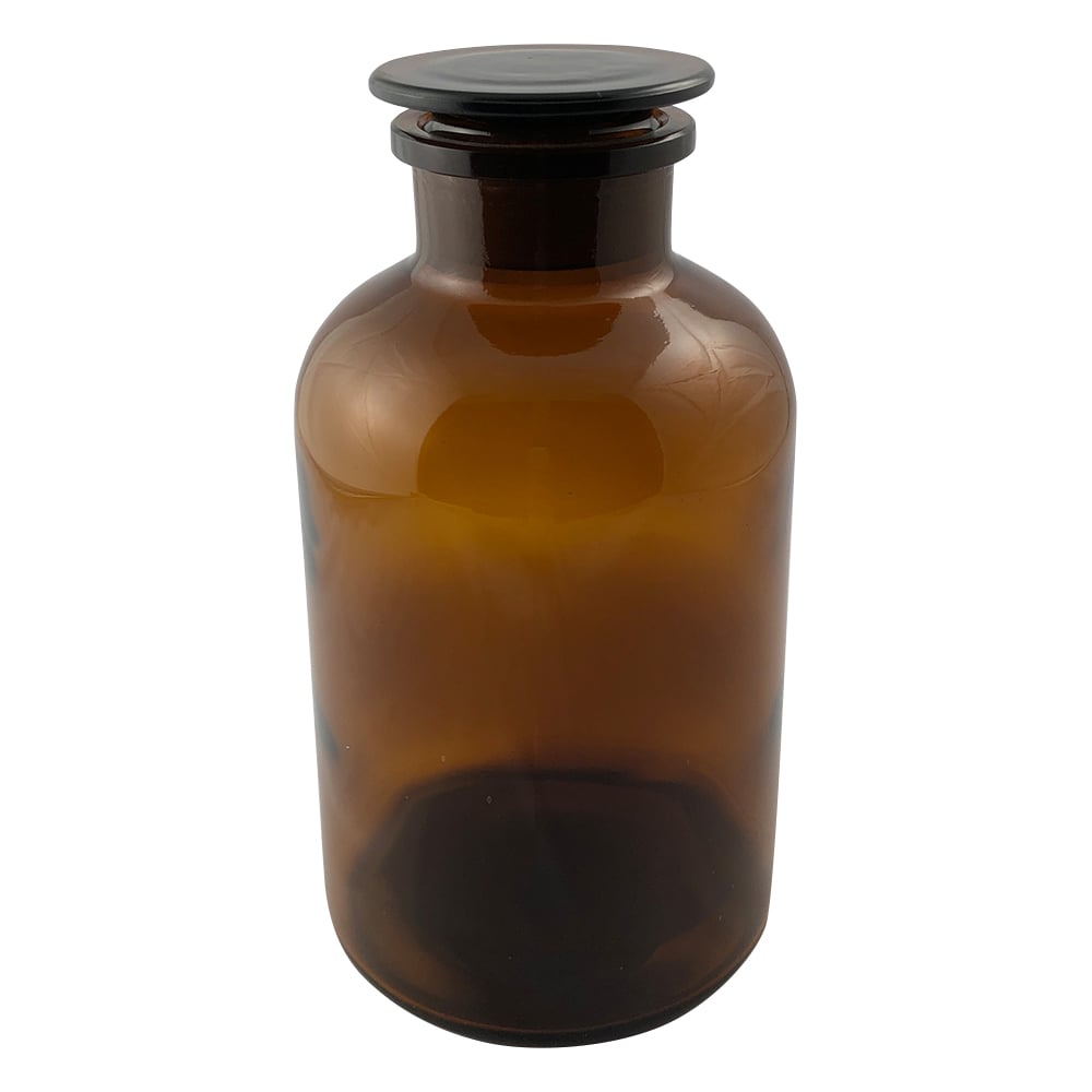 Wide-mouth reagent bottle, brown, 2000mL, 632414204950, 1 piece