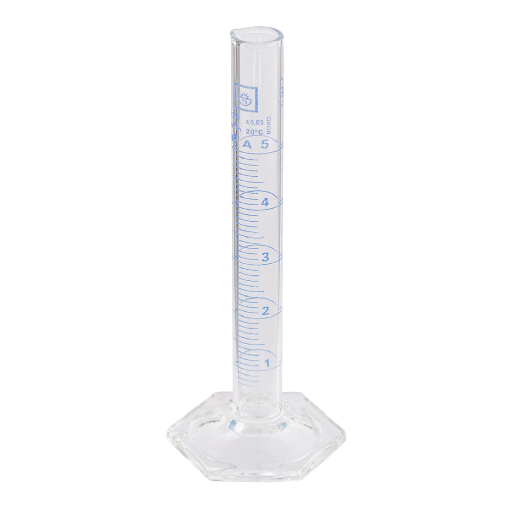 메스 실린더(파란 눈금) 5mL TSCY-5 1개