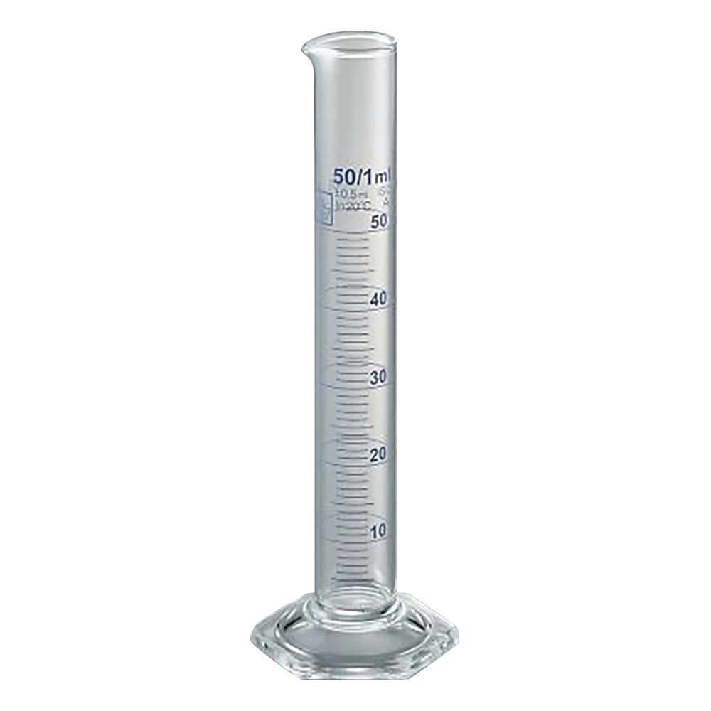 메스 실린더(파란 눈금) 50mL TSCY-50 1개