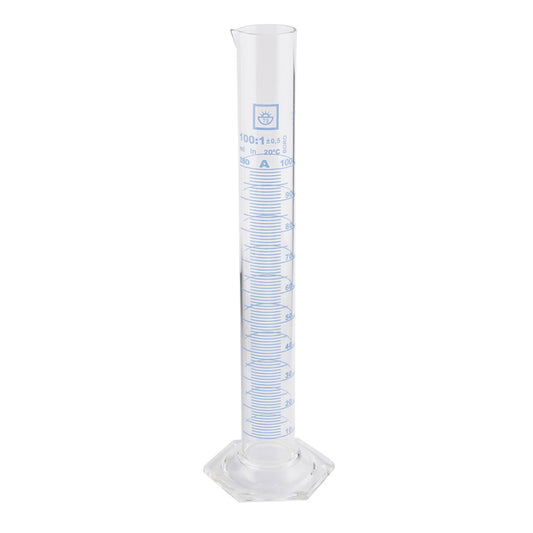 암 실린더 (파란 눈금) 100mL TSCY-100 1개