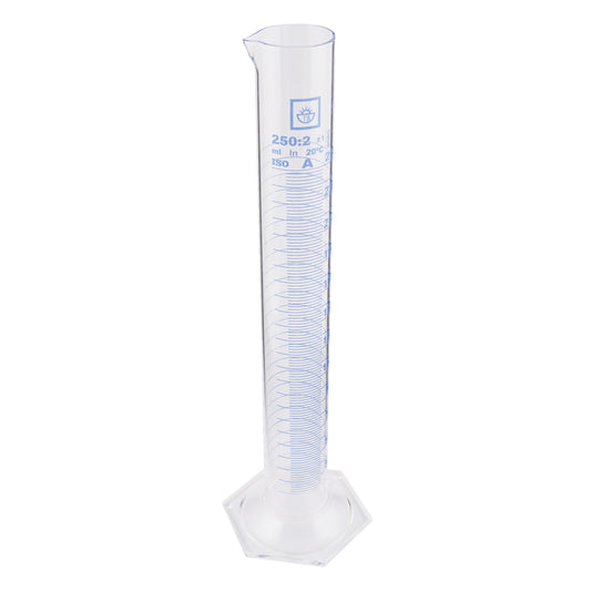 메스 실린더(파란 눈금) 250mL TSCY-250 1개