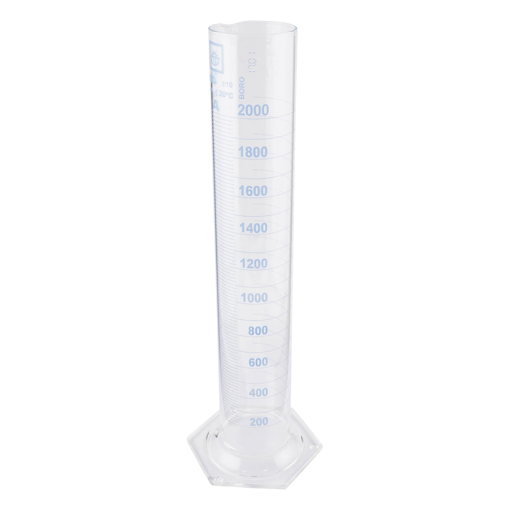 메스 실린더(파란 눈금) 2000mL TSCY-2000 1개