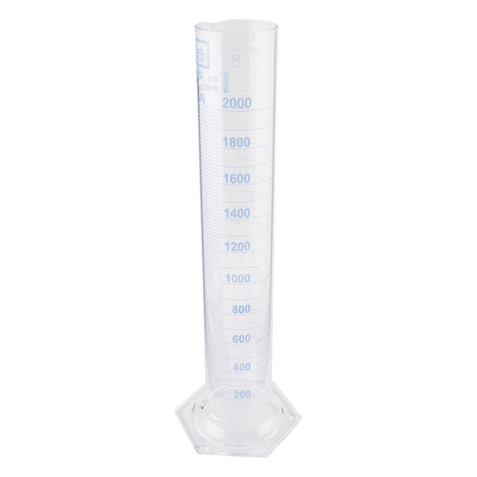 메스 실린더(파란 눈금) 2000mL TSCY-2000 1개