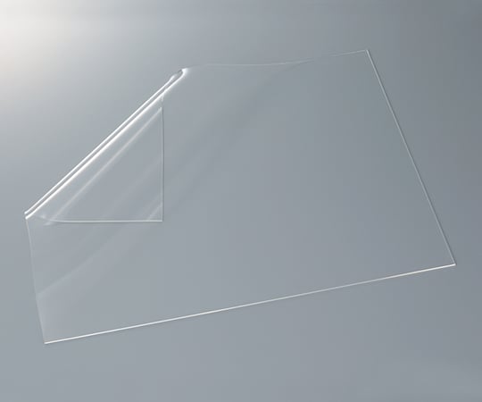 Ultra-transparent silicone rubber film, hardness 60, 300 x 300 x 0.3tmm, GFSC6000-300μ・300Q, 1 sheet