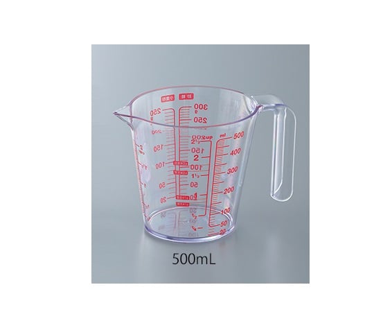 耐熱計量カップ　500mL　O-500 1個
