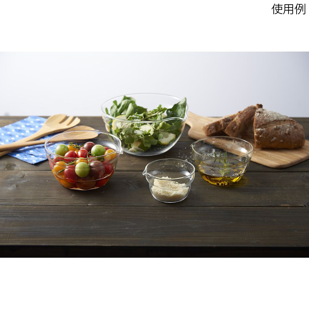 HARIO 편구 볼 세트 4 사이즈 세트 KB-2518 1 세트