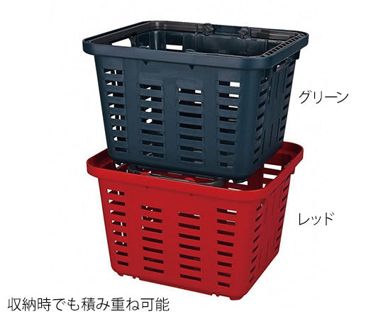 工具箱（スーパーバスケット）　レッド　370×320×245mm　SB-370-R 1個