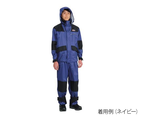 Work Raincoat Navy L KM-001-55 L 1 set