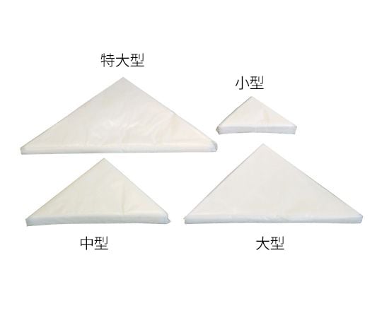 Triangular paper (paraffin paper) Medium size 100 sheets No.195 1 bag (100 sheets)