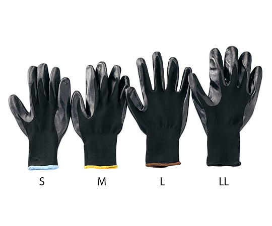 ニトリルコート手袋　L 1双