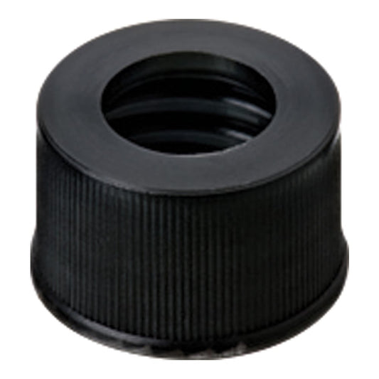 オートサンプラー用バイアル用 黒キャップ+セプタム（PTFE/ゴム）1袋（100個入） 1袋(100個入)