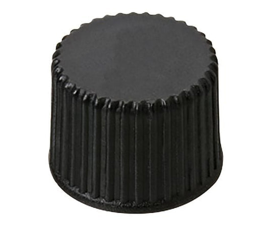 Autosampler vials, black caps without holes + septa (PTFE/rubber), 100 pieces, 6320292, 1 box (100 pieces)