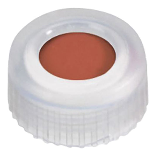 Vial cap for autosampler (for cap standard 9-425) Transparent screw cap + septum (TEF/rubber) 100 pieces 6266872 1 bag (100 pieces)