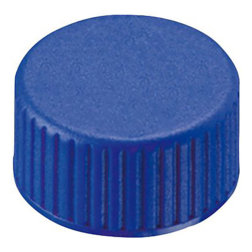 Vial cap for autosampler (for cap standard 9-425) Blue screw cap without hole + septum (PTFE/rubber) 100 pieces 4008230 1 bag (100 pieces)