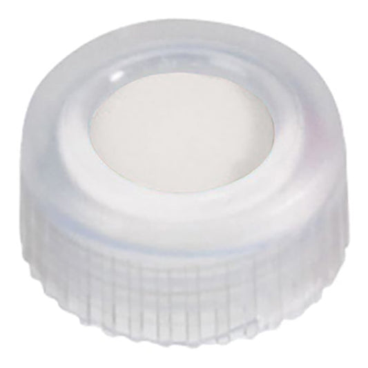 Vial cap for autosampler (for cap standard 9-425) Transparent screw cap + septum (PTFE/silicone) 100 pieces 7076778 1 bag (100 pieces)