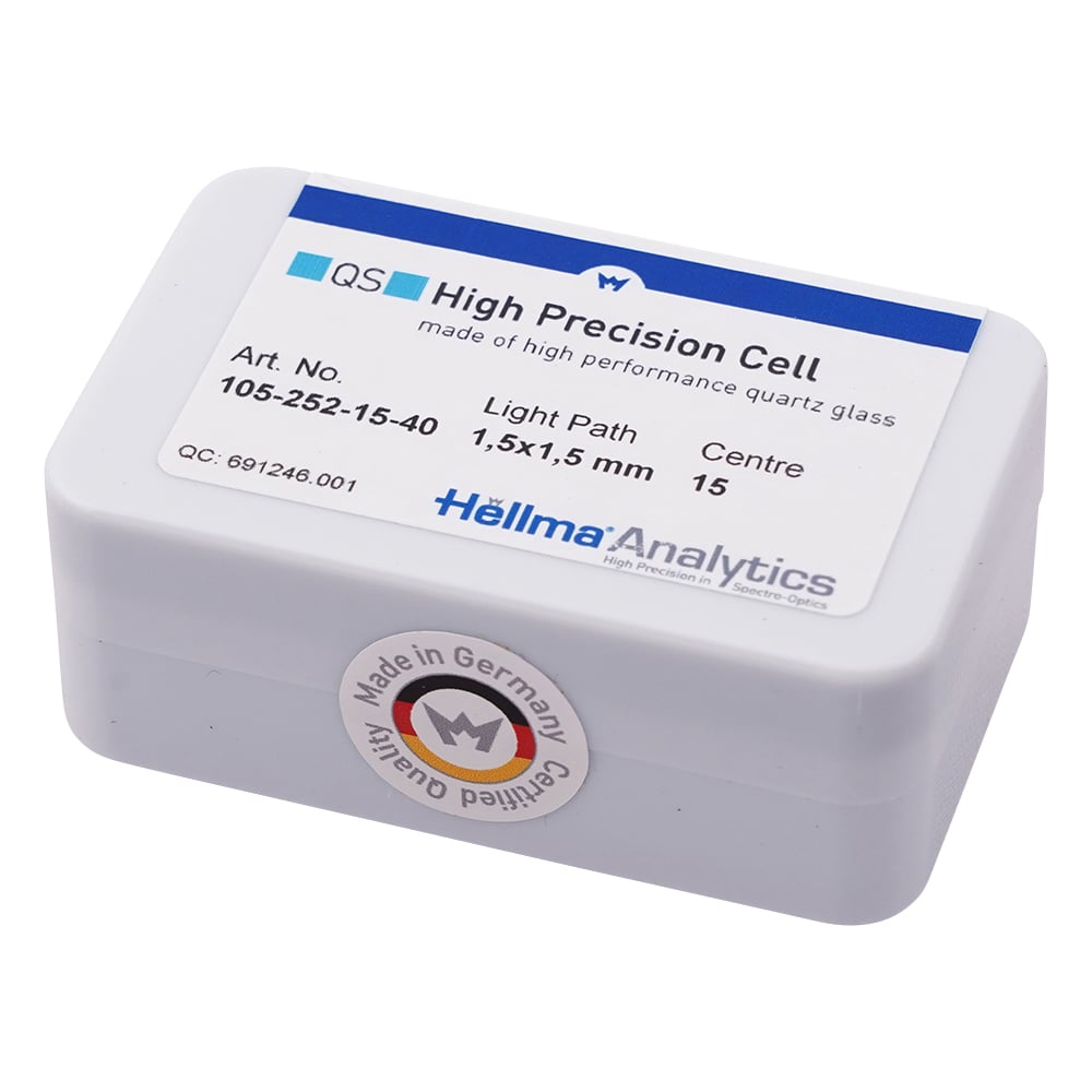 Helma(R) Quartz Cell Ultra Micro for Fluorescence 105-252-15-40 1pc