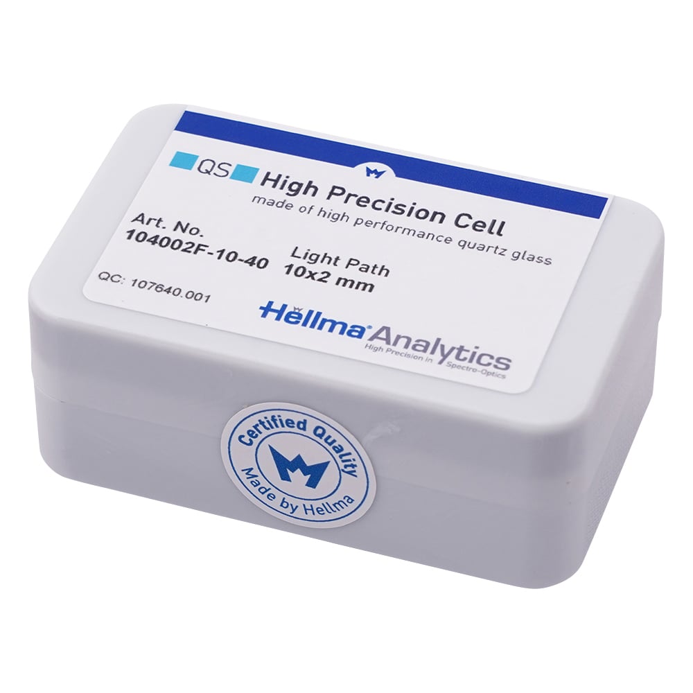Helma(R) Quartz Cell, Micro for Fluorescence, 104002F-10-40, 1 pc