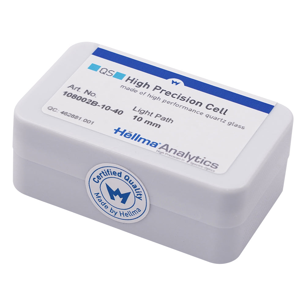 Helma(R) Quartz Cell Micro Black 108002B-10-40 1pc