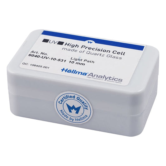 ヘルマ（R）石英セル　セミマイクロ　6040-UV-10-531 1個