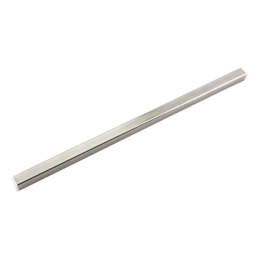Assembly rod for unit stand (square) Stainless steel pipe with pipe cap 13 x 13 mm C300 1 piece