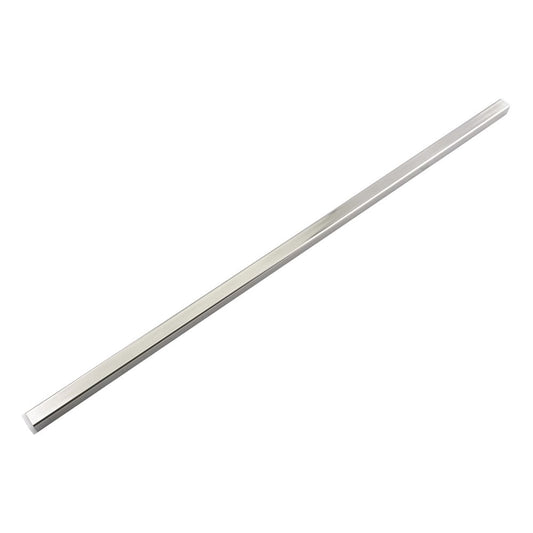 Assembly rod for unit stand (square) Stainless steel pipe with pipe cap 13 x 13 mm C500 1 piece