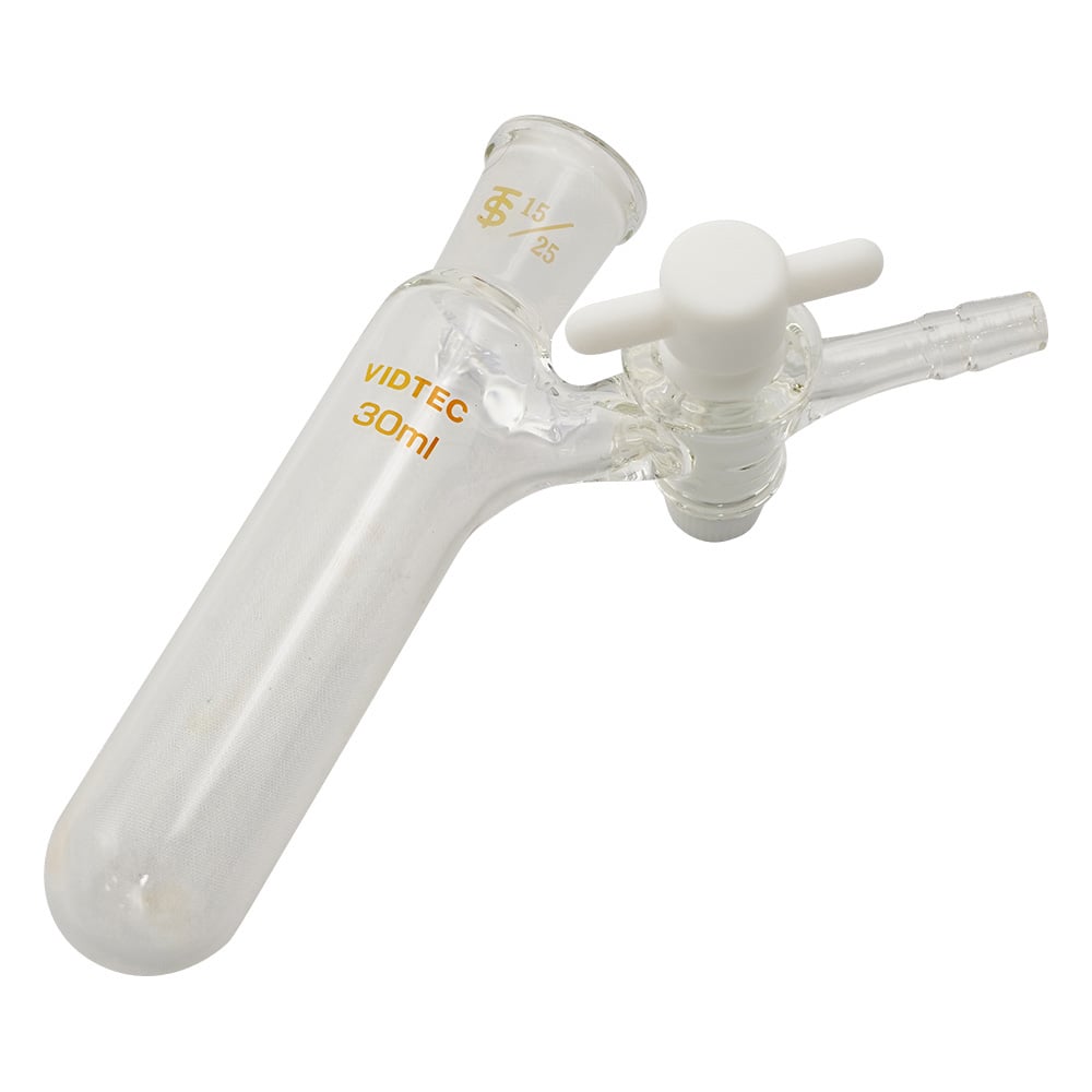 シュレンク管（Dタイプ・PTFEコック）　30mL　7009-01 1個