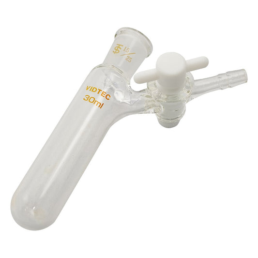 シュレンク管（Dタイプ・PTFEコック）　30mL　7009-01 1個