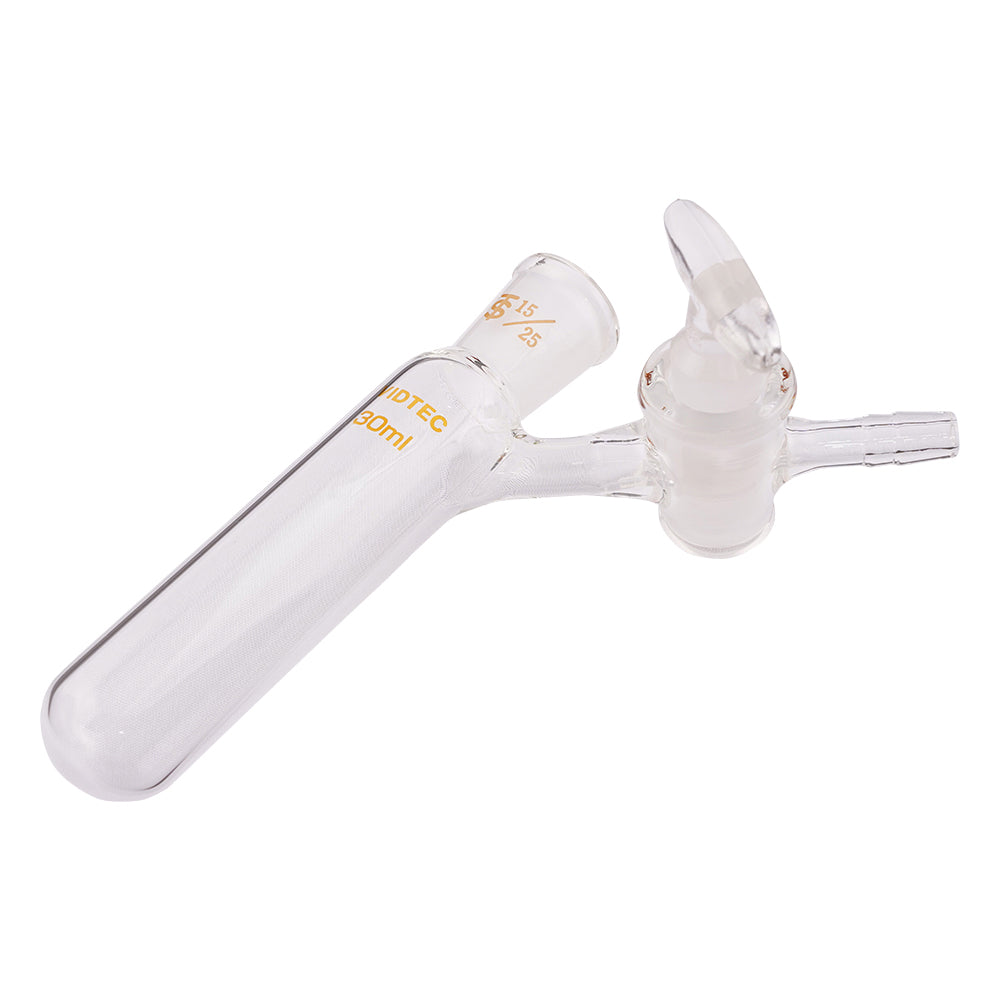 シュレンク管（Dタイプ・ガラスコック）　30mL　7008-01 1個