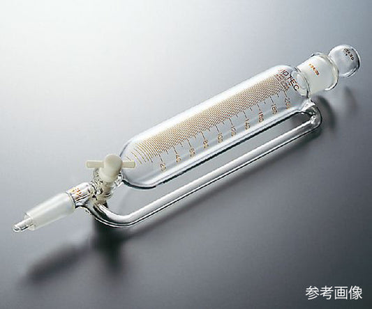平衡形分液ロート（テフロン（R）コック・目盛付）　50mL　普通摺合　2158-01-1 1個