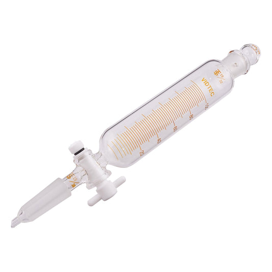 적하 로트(PTFE 콕 첨부·눈금 첨부) 100mL 보통 슬라이딩 2153-02-1 1개