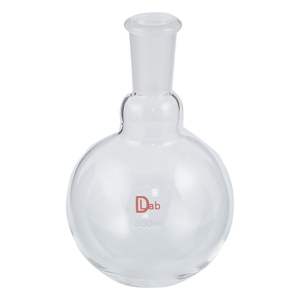 Common ground round bottom flask (borosilicate glass-1) 300mL 19/38 1pc