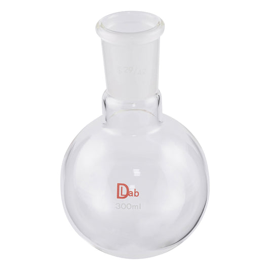 Common ground round bottom flask (borosilicate glass-1) 300mL 29/42 1pc