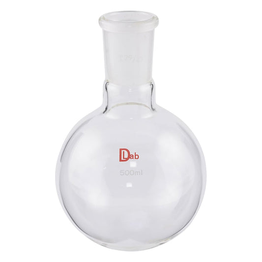 Common ground round bottom flask (borosilicate glass-1) 500mL 29/42 1pc