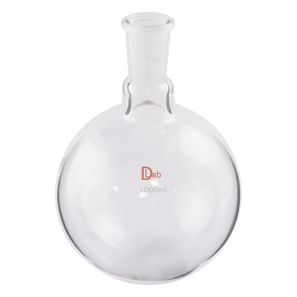 Common ground round bottom flask (borosilicate glass-1) 1000mL 24/40 1pc